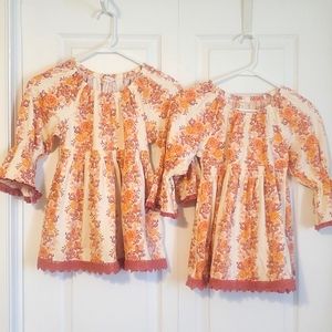 2 Available!  Girls Floral Lace Tops
